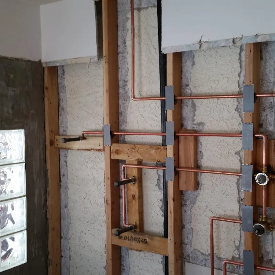 Copper pipe installation for Burst Pipe Repair in Folsom